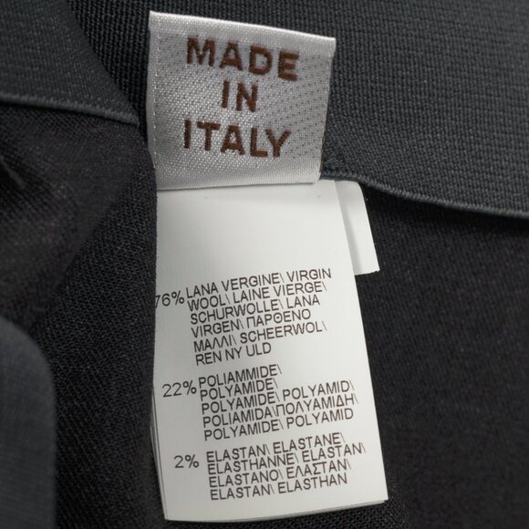 Brunello Cucinelli SS/21 Grey Wool-Blend Monili-Bead Trousers - Picture 10 of 14